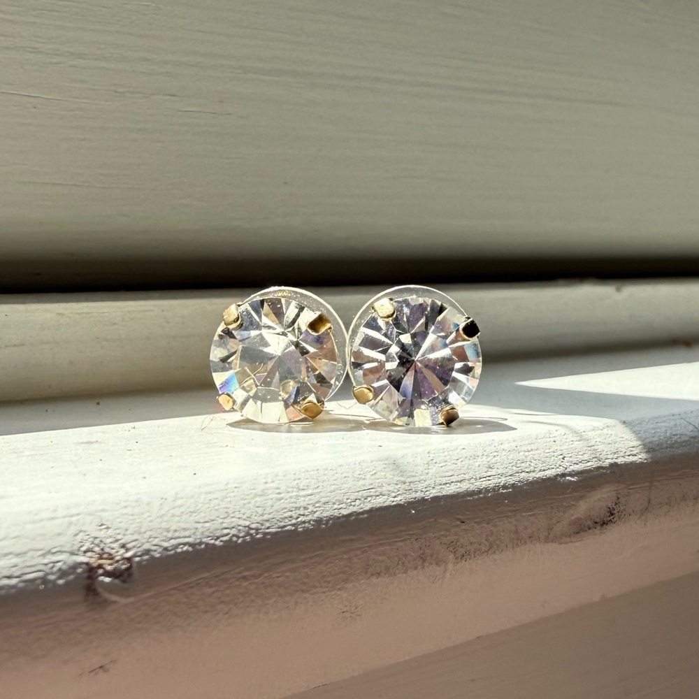 Loren Hope Crystal Stud Earrings